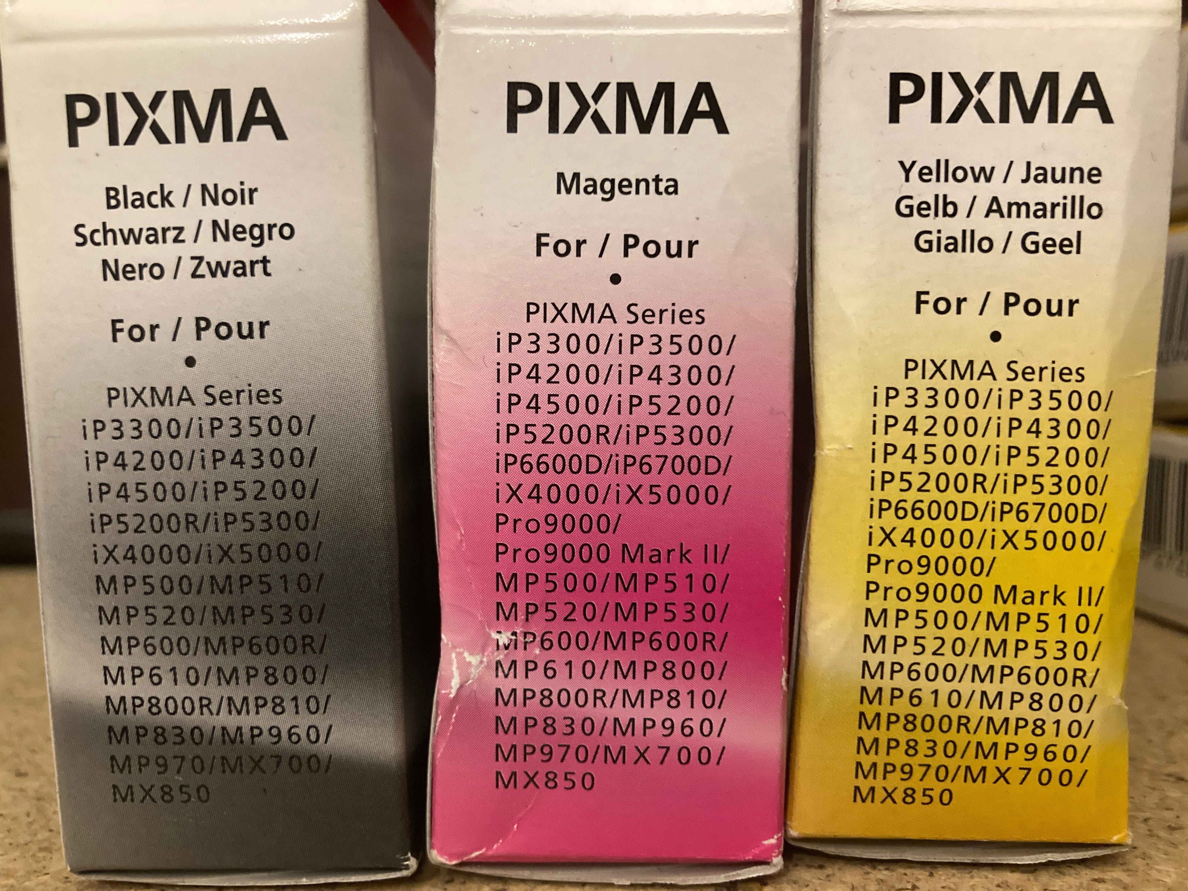 Oryginalny Tusz CANON Pixma 8M, 8Y, 8BK, 5PGBK