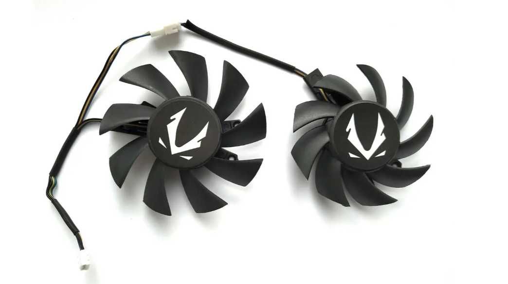 Вентилятор видеокарты Zotac GTX 1660 Ti Super комплект 2шт nvidia rtx