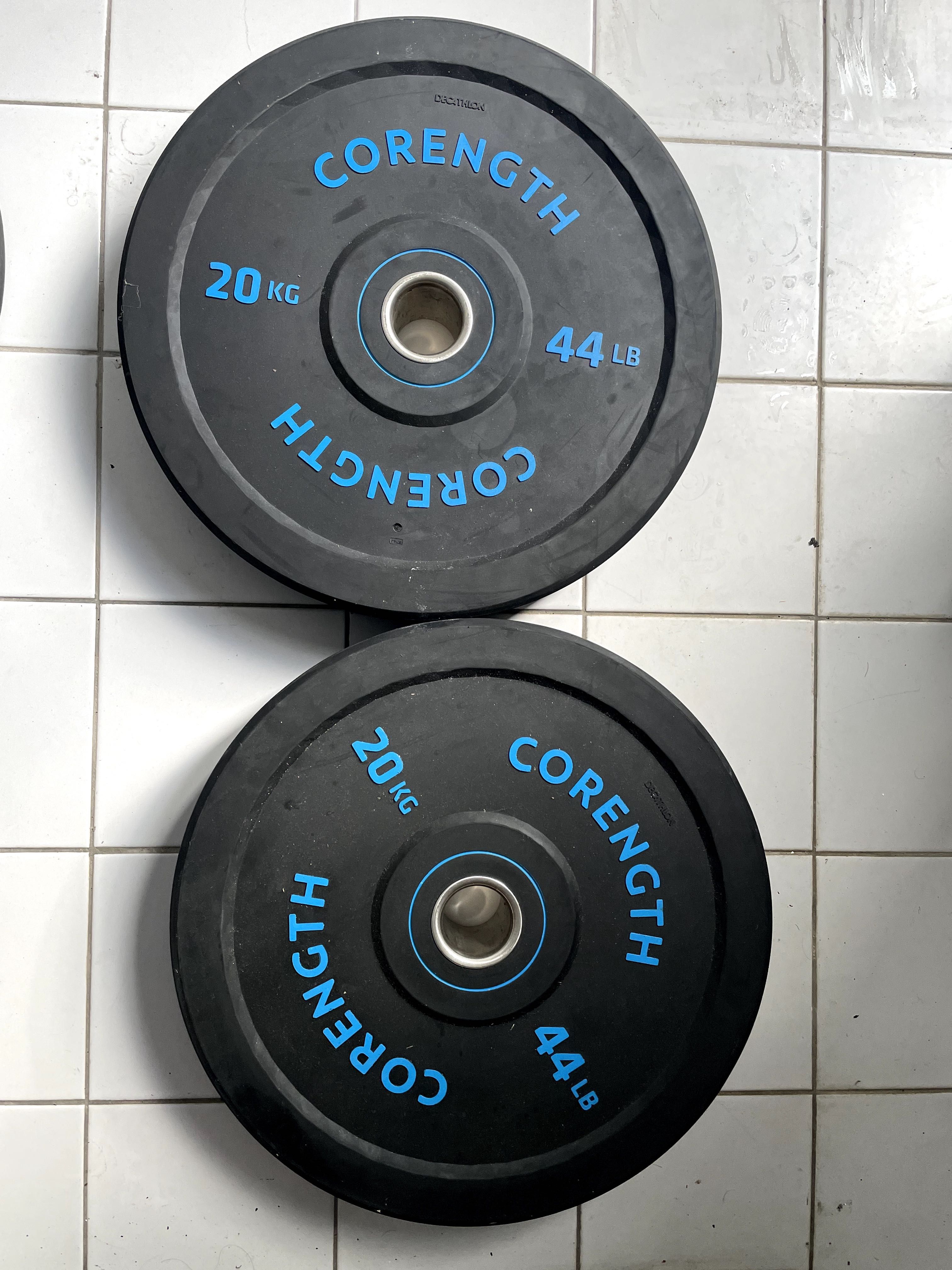 Ginásio Completo–Conjunto de Musculação com Barra Olímpica, Discos e +