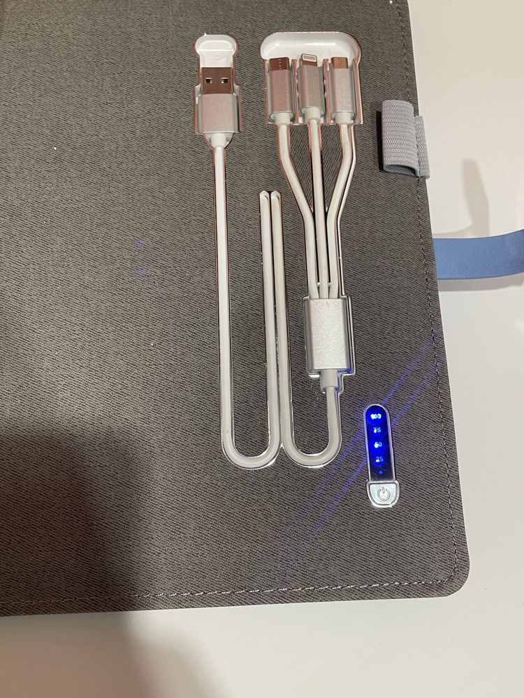 Notes z power bank  gadżety