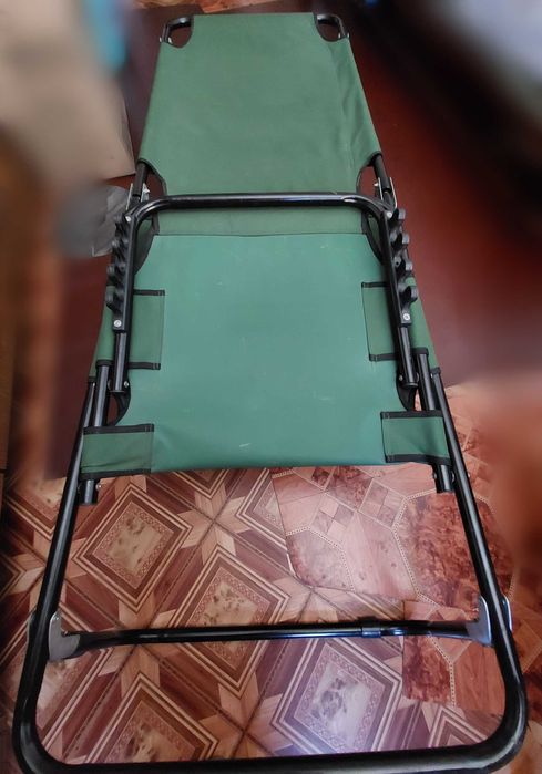 Раскладная кровать (раскладушка) новая для взрослых для дома и дачи