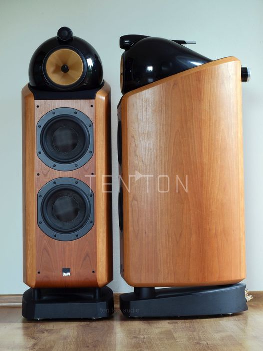 B&W Bowers Wilkins 802D cherrywoood, kolumny, komplet, stan idealny