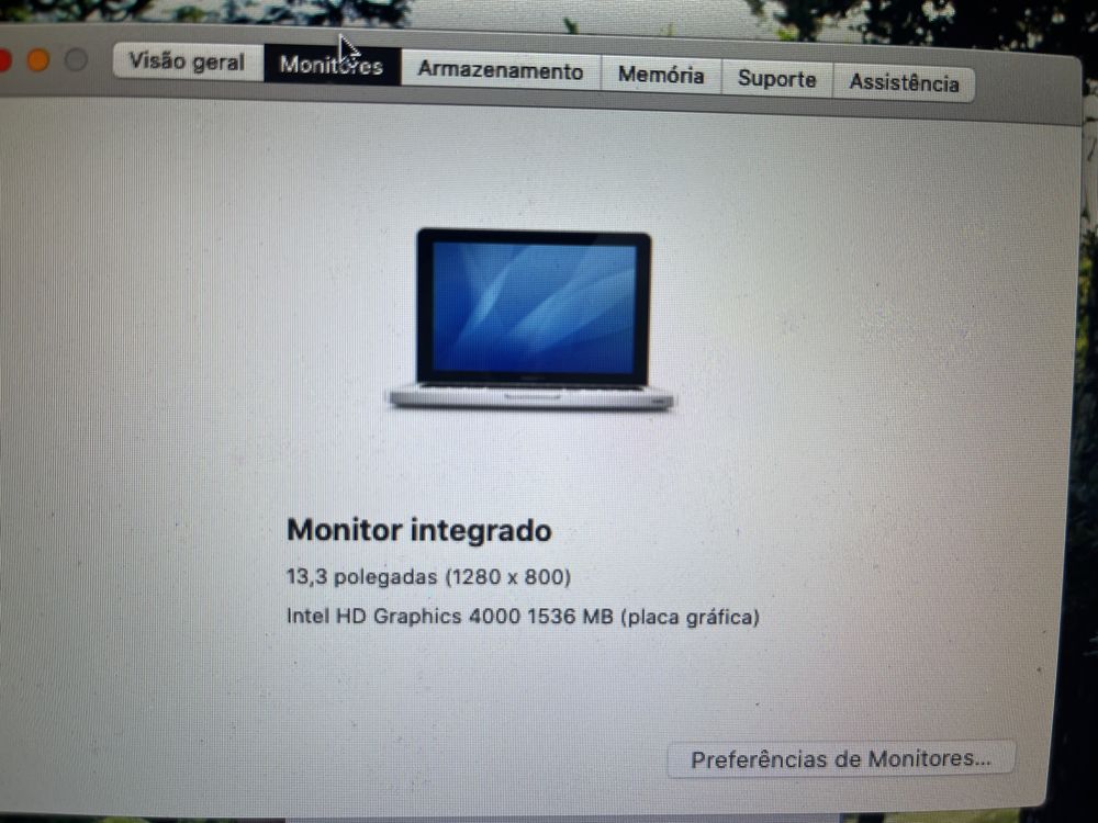 Macbook Pro 13 polegadas