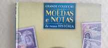 Livro da Grande coleção Moedas e Notas da nossa História JN 2004
