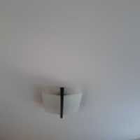 Lampa sufitowa używana - plafon WENGE- klosz do góry.