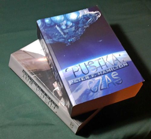 Peter Hamilton Pustka i Czas komplet fantasy science fiction grube!