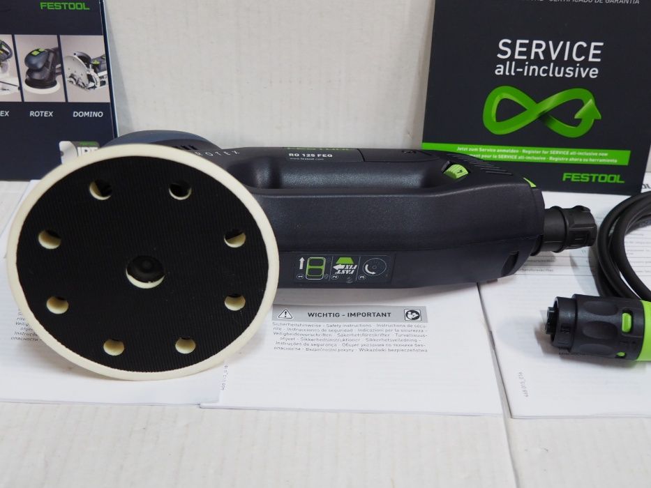 Szlifierka FESTOOL RO 125 Feq polerka 3w1 dysk 125mm