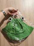 Nowy bucket hat kapelusz żaba zielony czapka