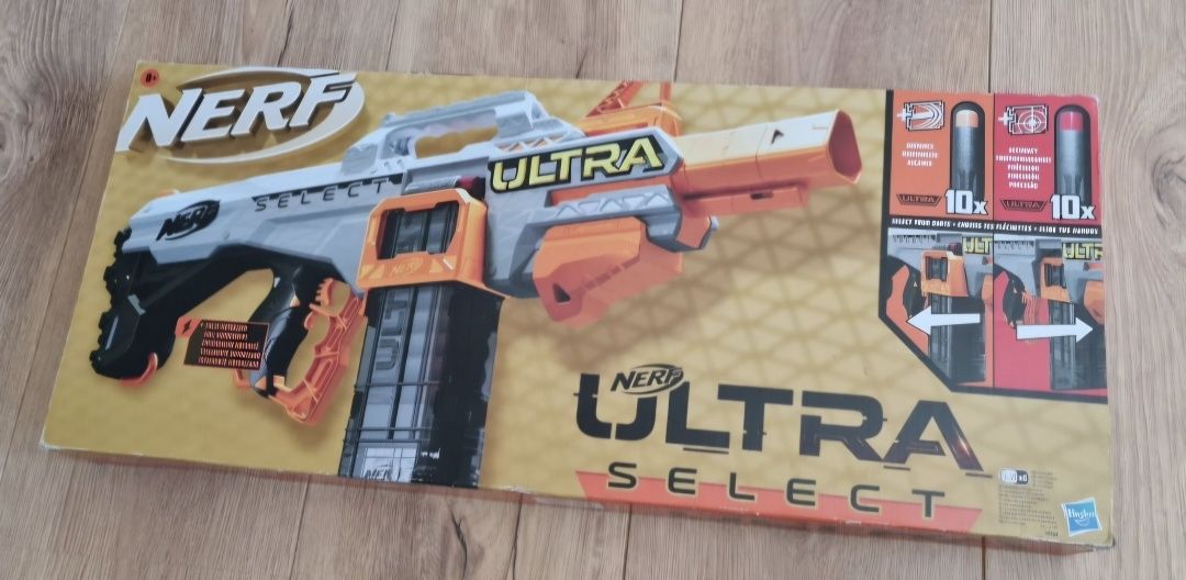 Nerf Ultra Wyrzutnia F0958 NERF karabin + paczka strzałek!

NERF U