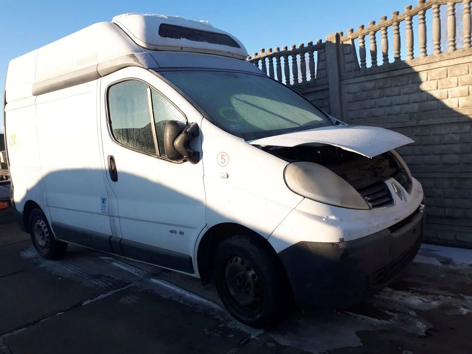 RENAULT TRAFIC II LIFT 06-14 2.0 DCI ZDERZAK PRZÓD PRZEDNI KOMPLETNY