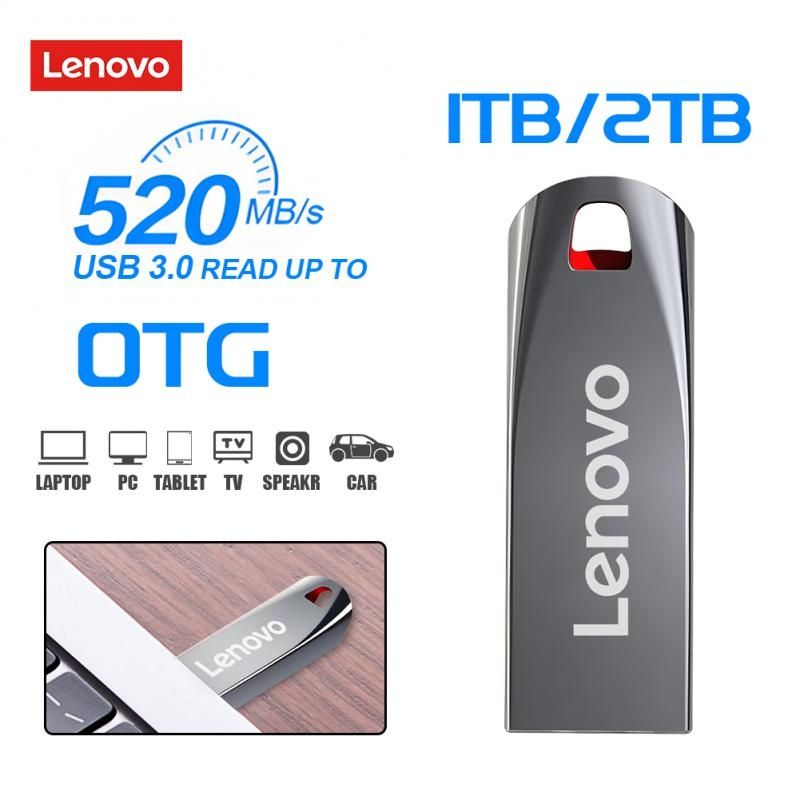 Pendrive Lenovo 2tb 2 TB pamięć FLASH USB 3.0 dysk zewnętrzny przenośn