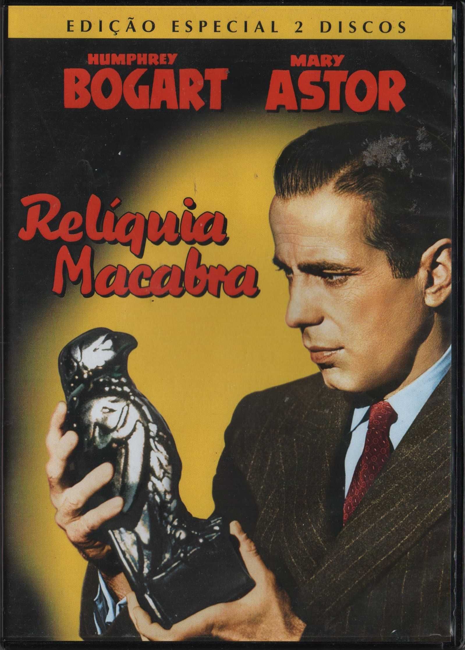 Dvd Relíquia Macabra-thriller-Humphrey Bogart -edição especial-2 dvd's