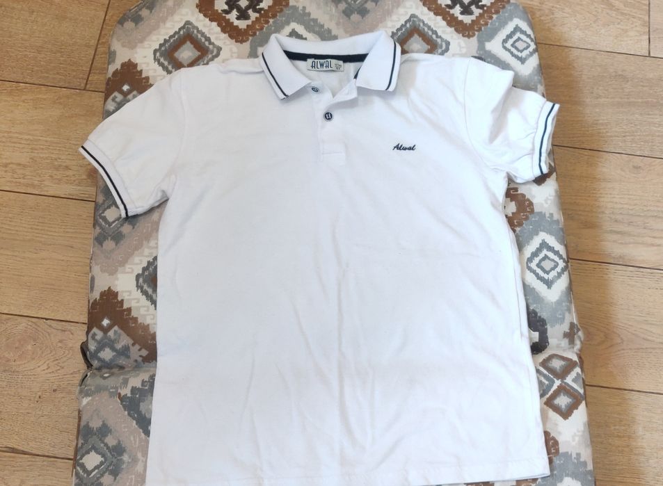 Поло біле, футболка біла 164