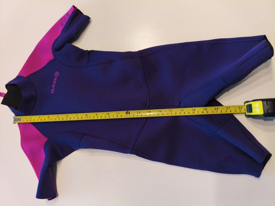 Krótka pianka surfingowa z neoprenu 1,5mm Decathlon