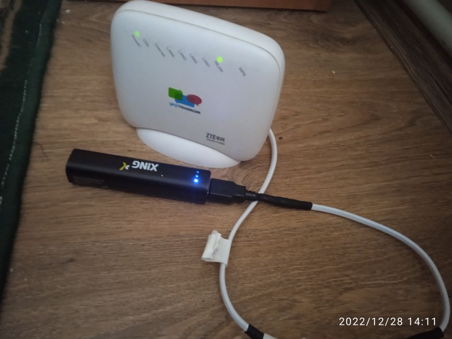 ІНТЕРНЕТ БЕЗ СВІТЛА. Кабель з USB DC перетворювачем на 5,9,12v.