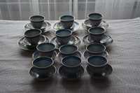 Conjunto de café em porcelana chinesa bago de arroz