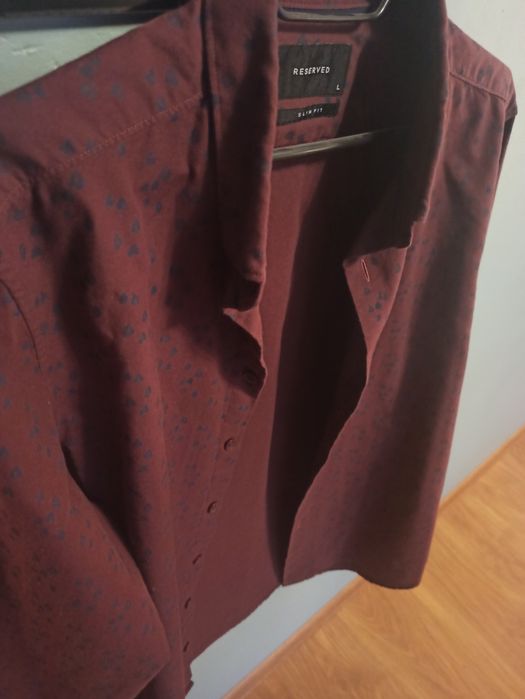 Koszula reserved bordo L