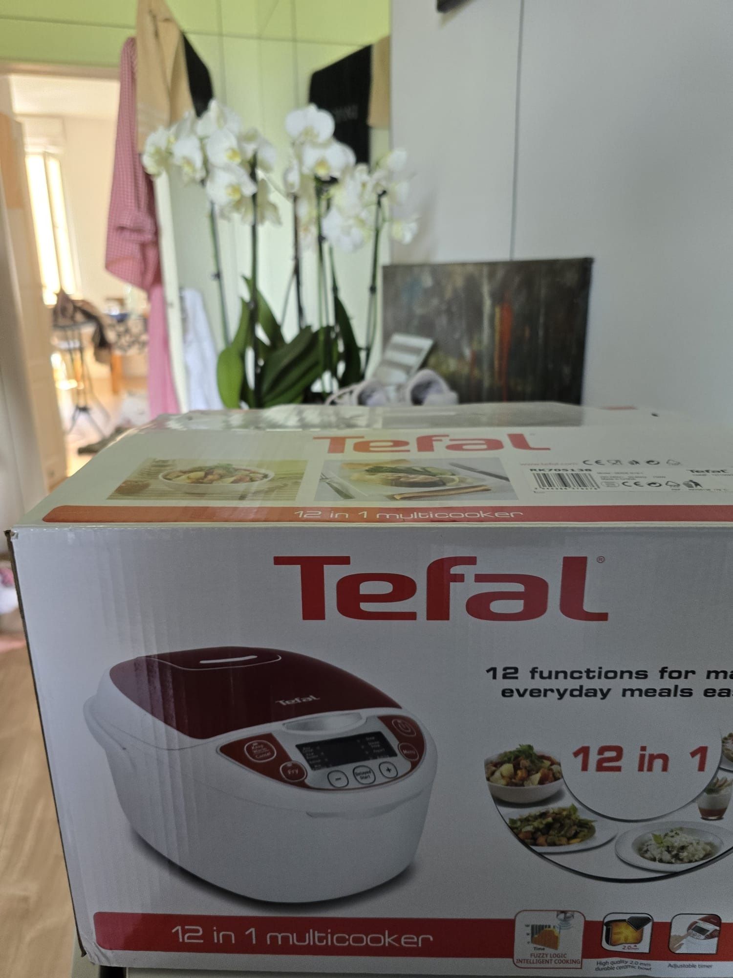 Tefal nowe urządzenie wielofunkcyjne,multicooker fuzzy led RK705138