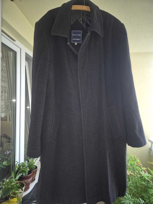 Płaszcz męski czarny