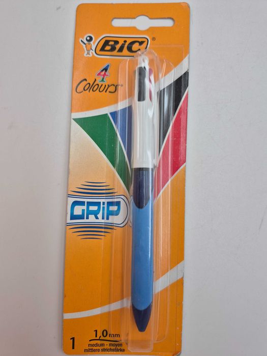 Długopis wielokolorowy BIC 4 kolory w 1 automatycznym długopisie