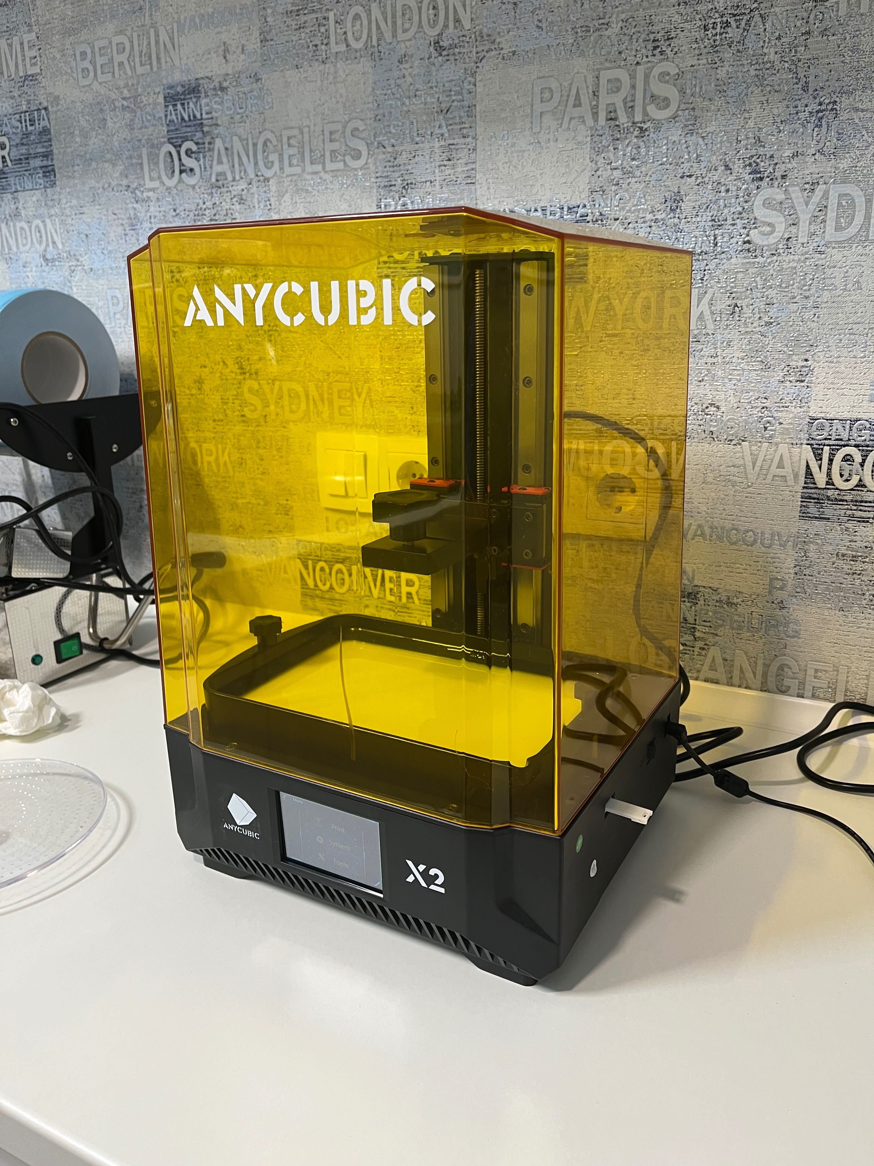 3-D принтер anycubic PHOTON MONO X 2 + anycubic wash and cure plus
