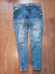 Jeansy z wysoki. Stanem cropp L
