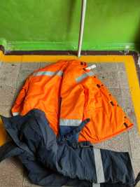 Рабочий теплый костюм ,оранжевых 3 штуки , размеры на фото