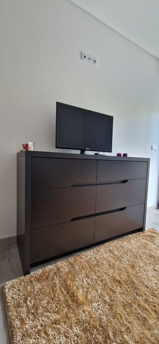 Cómoda Wengué/Preto