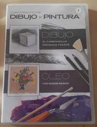 Dvd curso pratico de desenho e pintura 1