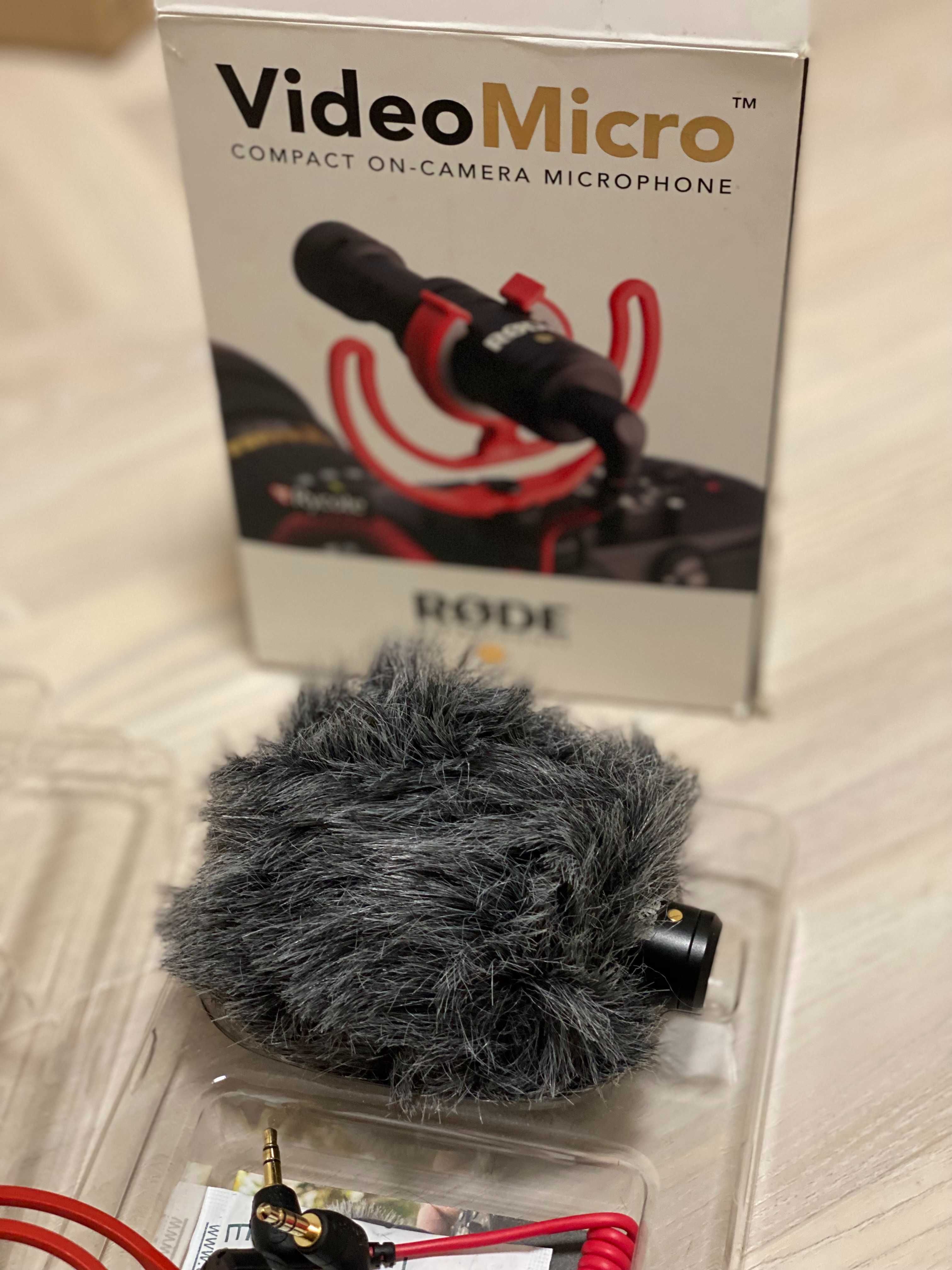 RODE VIDEOMICRO Mikrofon aparatu smartfonów kamer