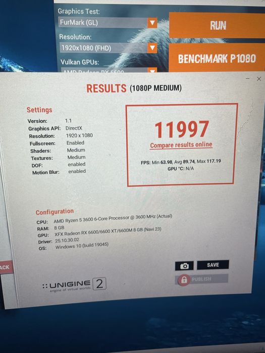 Відеокарта RX 6600 8 GB XFX