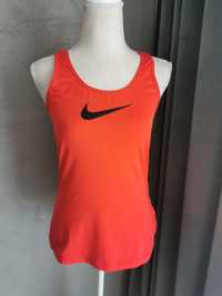 Top koszulka bluzka t-shirt sportowy M Nike pro czerwona