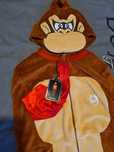 Pijama Onesie Fato Donkey Kong DK Oficial Nintendo Novo