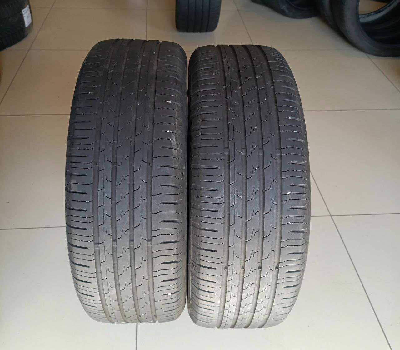 Пара шин б/у 195/55R16 87H Continental EcoContact 6