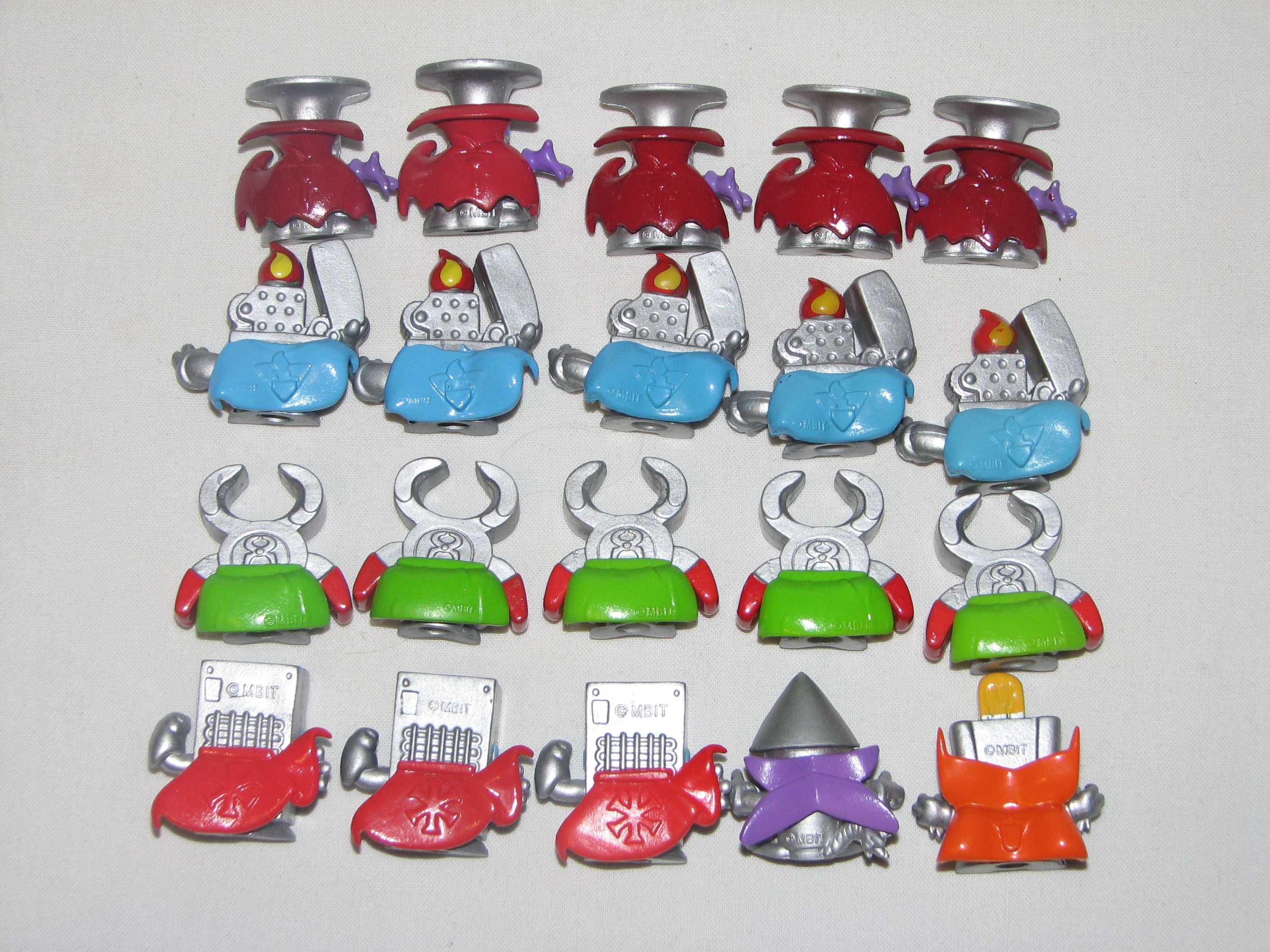 Srebrne figurki Super Zings - seria 4 wszystkie rodzaje