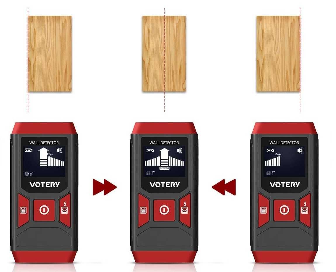 Wykrywacz drewna, wykrywacz metalu, wykrywacz przewodów VOTERY SF02
