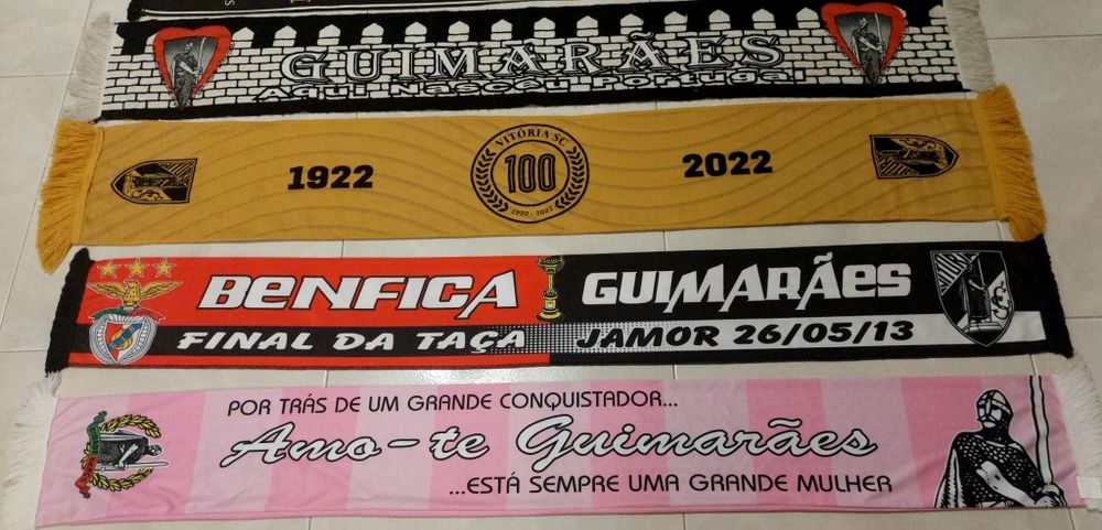 6 cachecois do vitoria de Guimaraes