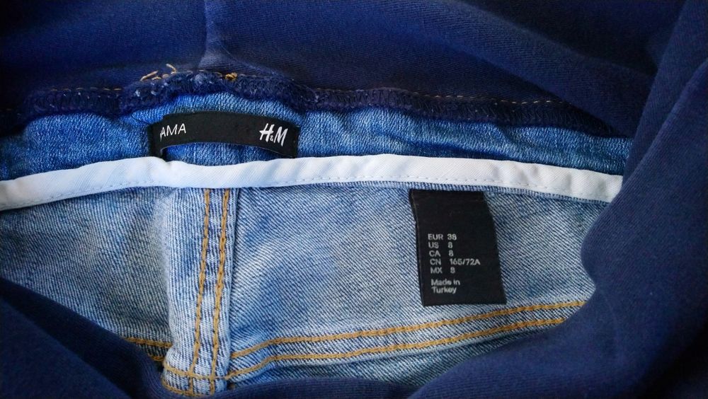 Spodnie damskie ciążowe H&M MAMA rozmiar 38