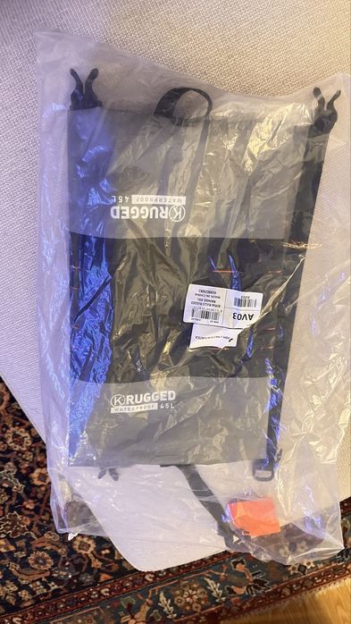 Bolsa/ saco de selim robusta 45L novo