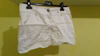 Biała jeansowa mini spódniczka Cinemadonna, r. M / 38