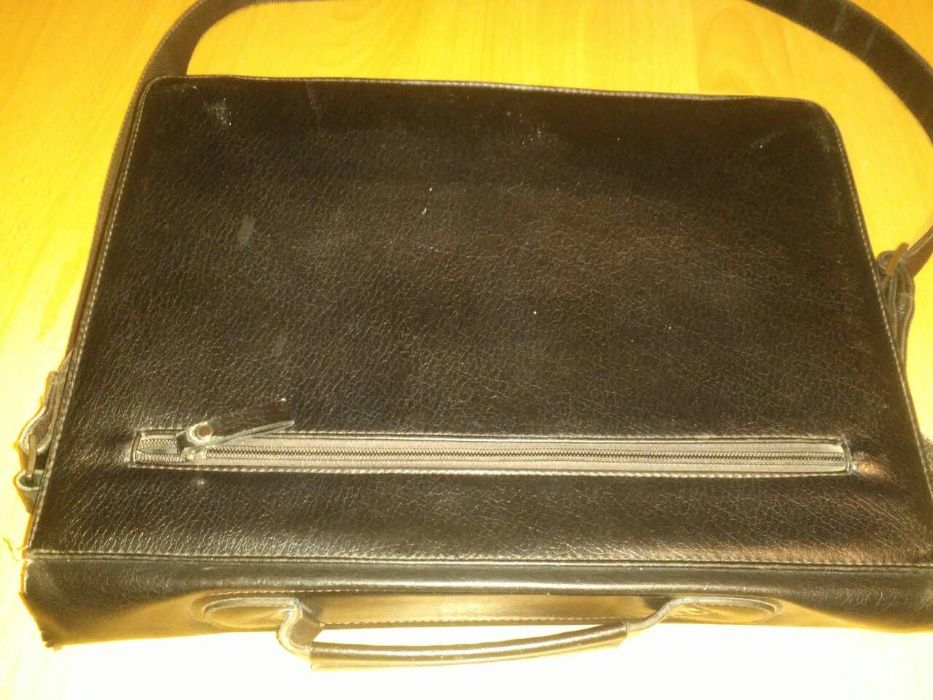 Кожаний портфель сумка Giorgio Armani
