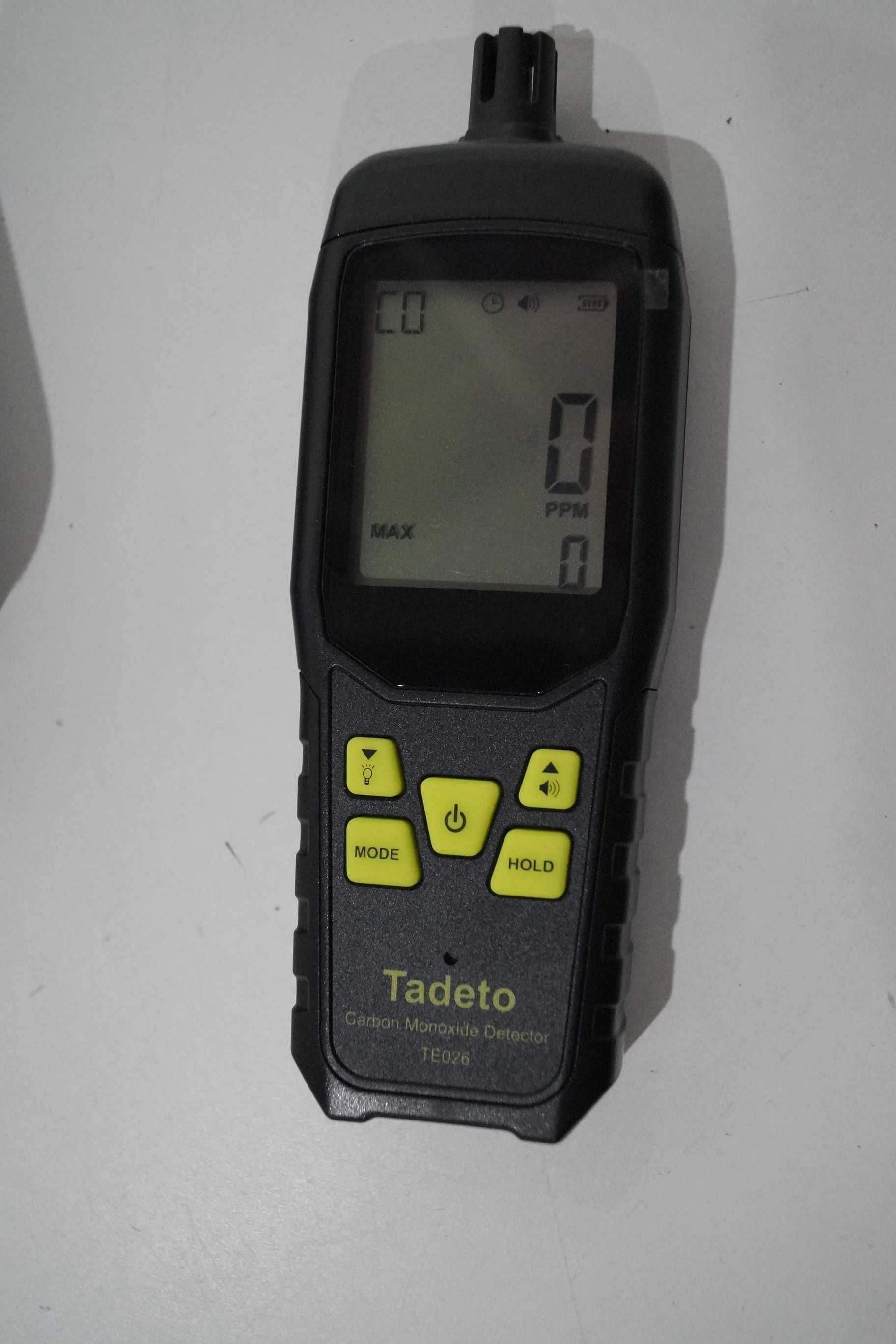 707 TADETO TE026 Przenośny detektor tlenku węgla CO alarm