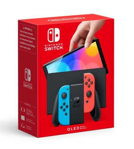 Nintendo Switch OLED – Completa + Caixa, Película & Bolsa!