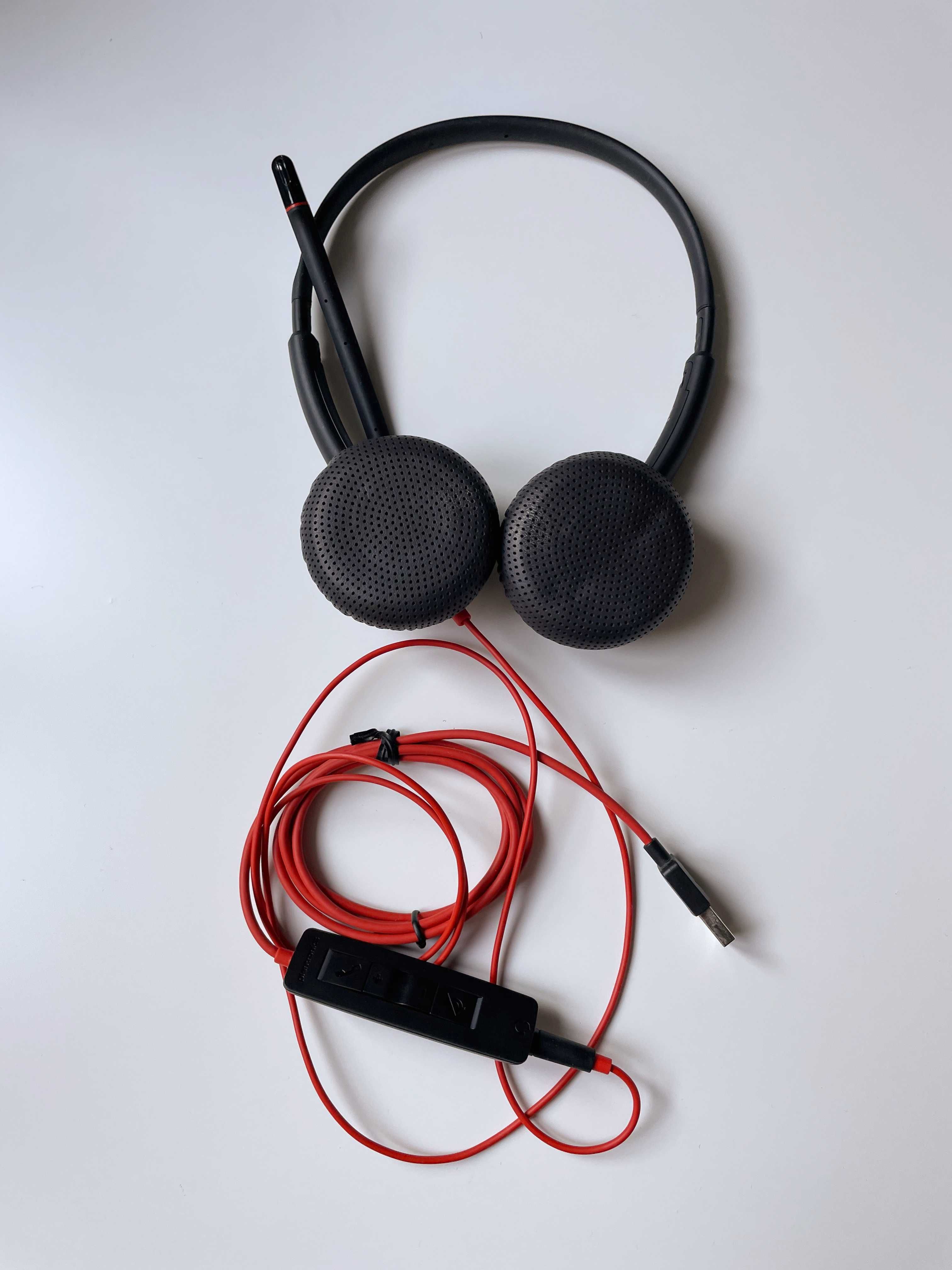 Słuchawki Plantronics C3200 USB z pilotem do sterowania i mikrofonem