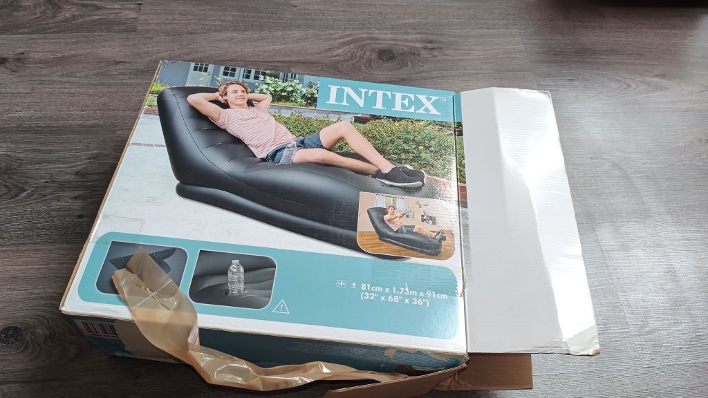 Fotel INTEX 68585NP 81x173x91cm