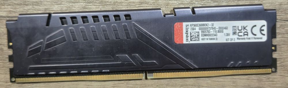 Pamięć DDR5 Kingston FURY 16GB 6000mhz