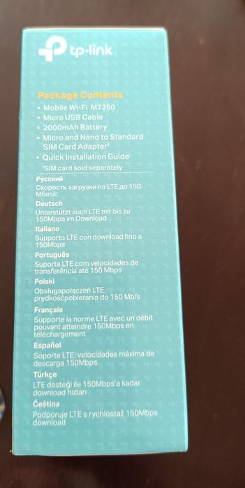 Мобільний маршрутизатор tp-link m7350