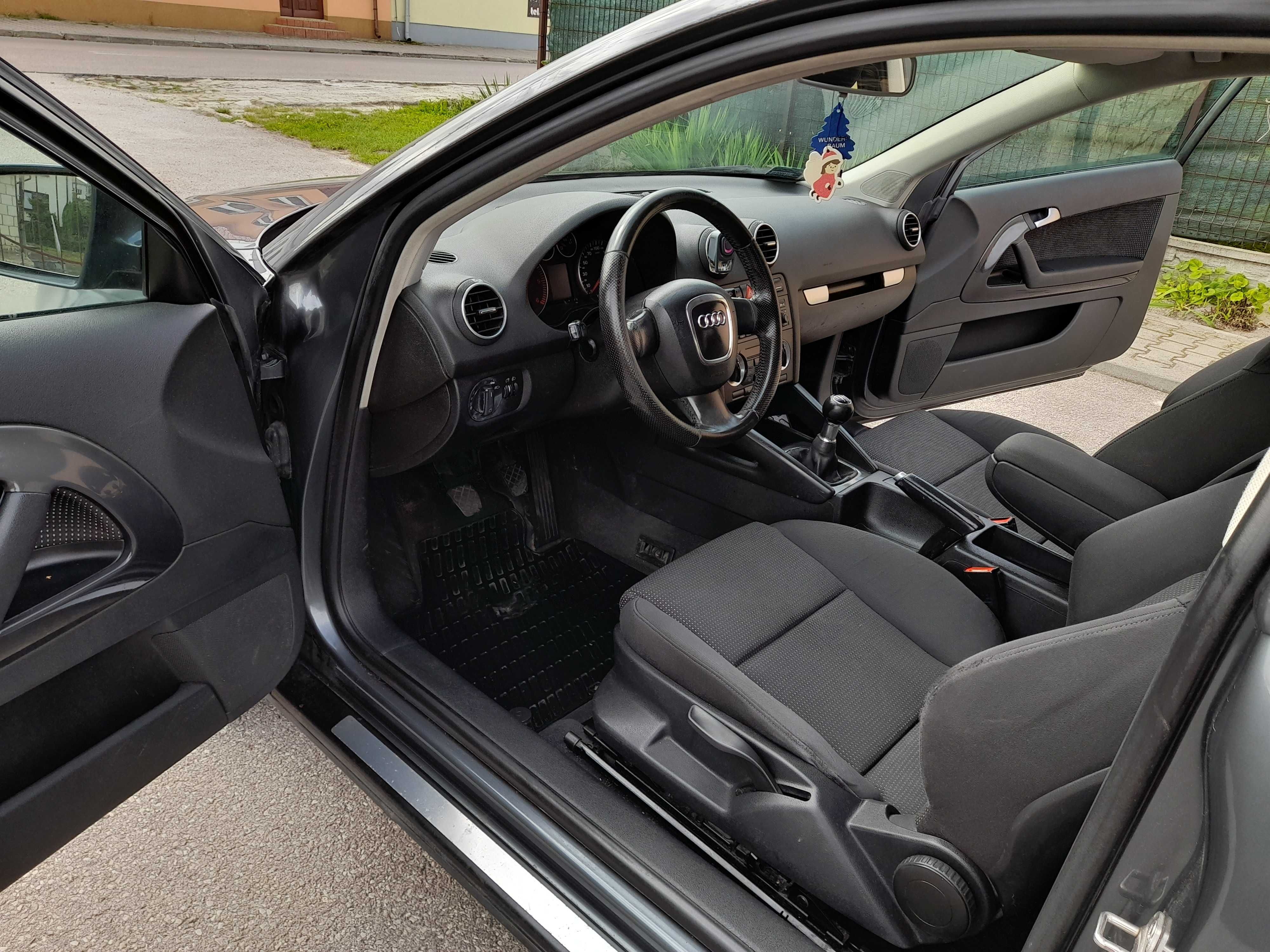 Audi A3 8p.2.0 tdi 140 koni,6 skrzynia,hak,klima sprawna
