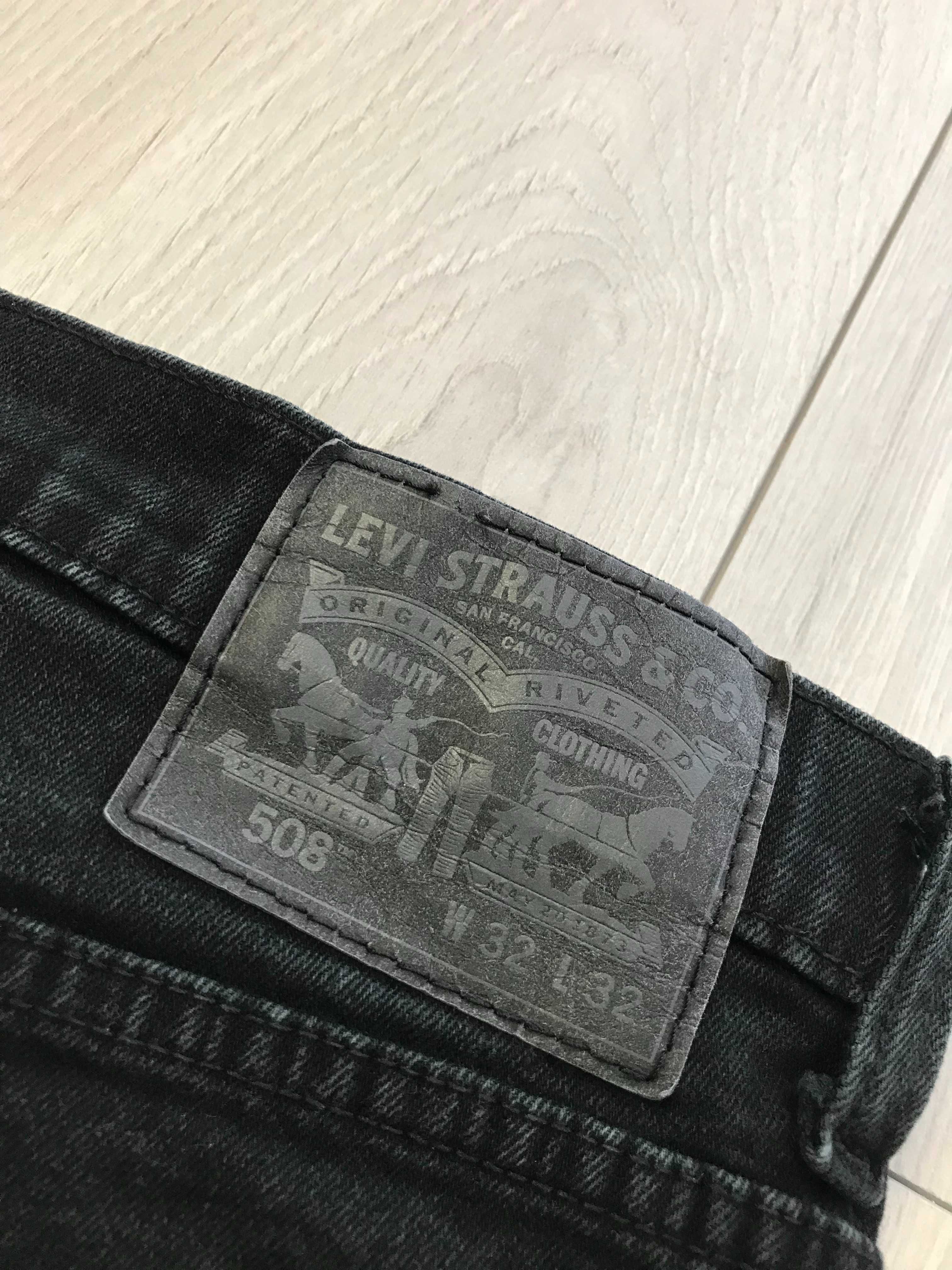 LEVIS 508 r.32/32 oryginalne spodnie jeansowe męskie