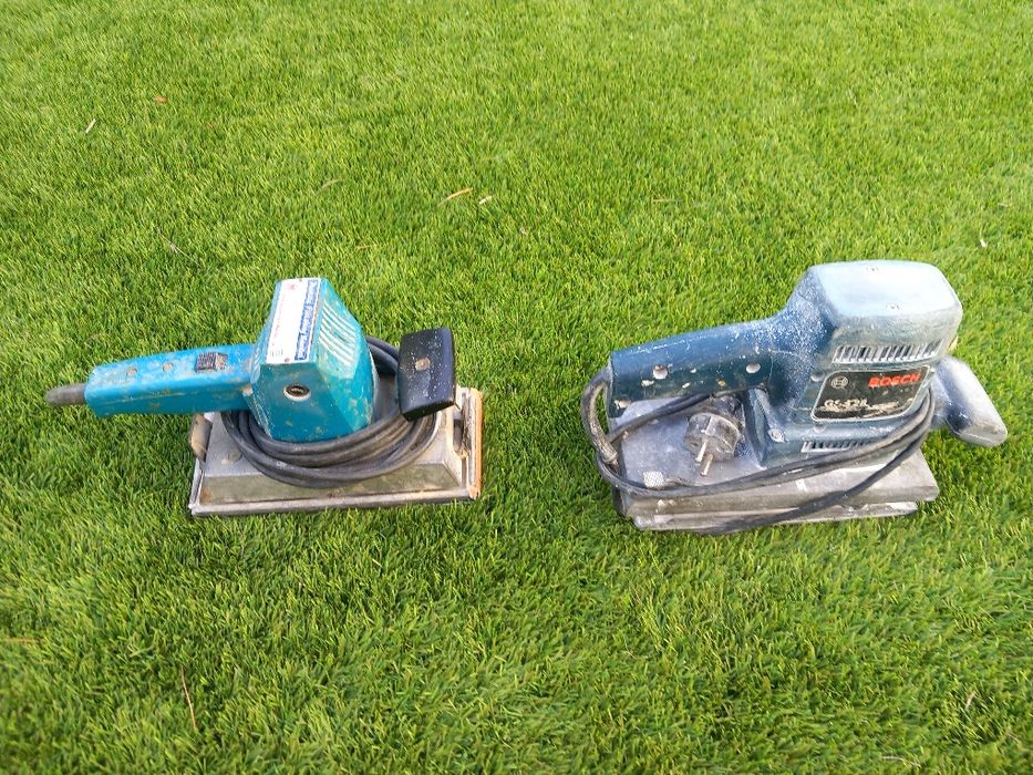 Lixadoras Bosch e Makita